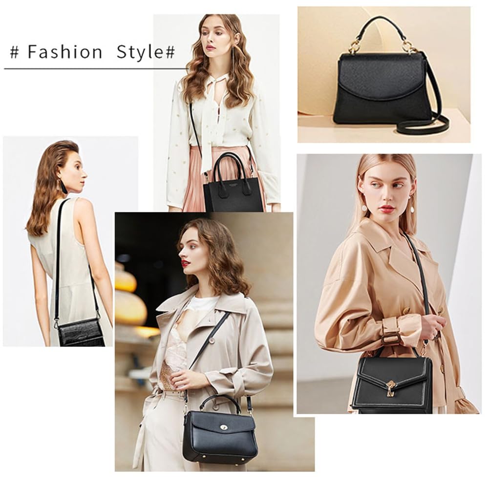 Sangle De Sac Réglable En Cuir Artificiel – Longueur 85-150 Cm, Largeur 1,5 Cm – Boucle Argentée – Pour Sac à Main, Bandoulière, Personnalisation - 4