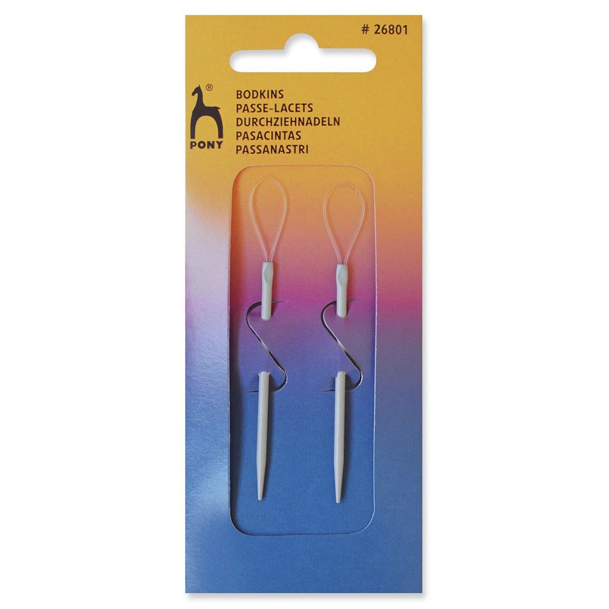 Crafty Capers Grey Bodkins: Aluminium: 7.5Cm