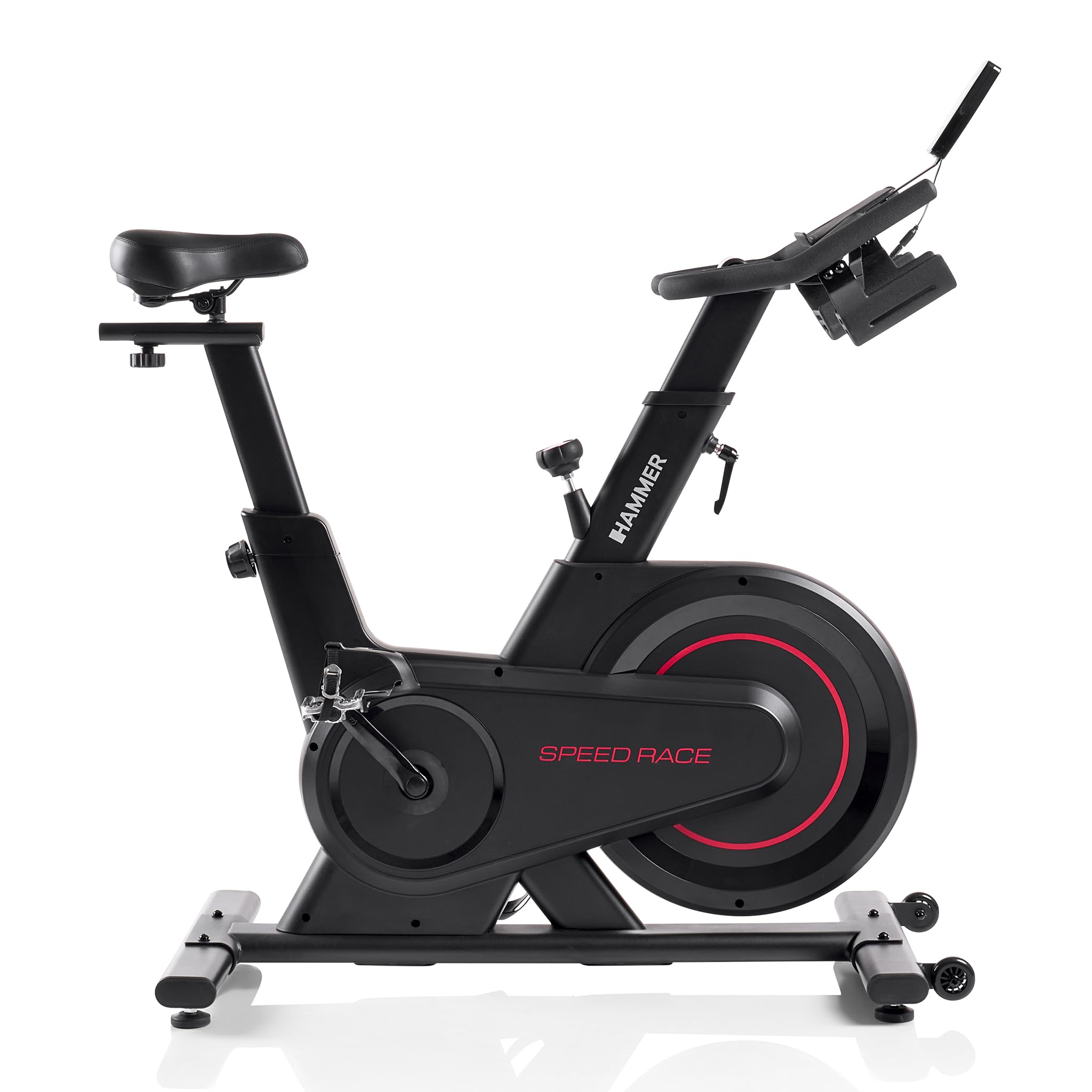 HAMMER Speedbike Speed Race, Indoor Cycle, 16 kg Schwungmasse, Kinomap & BitGym