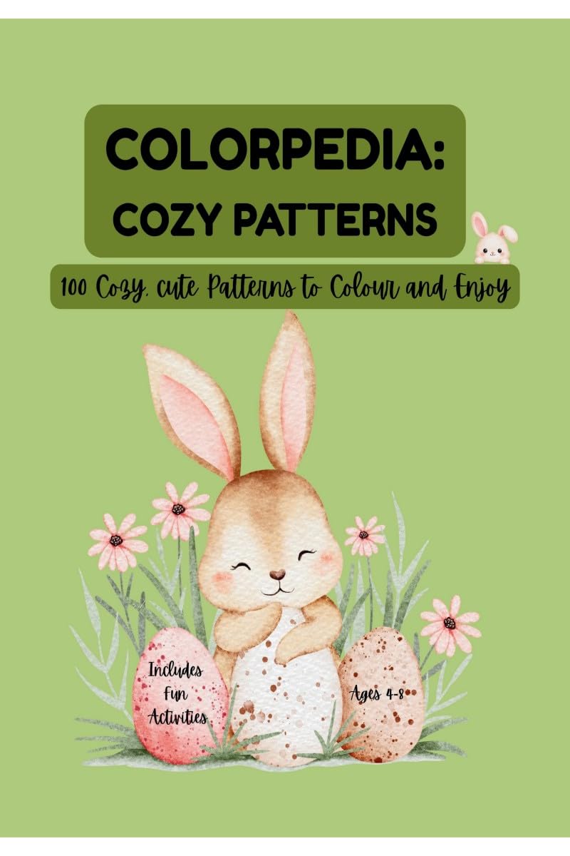 COLORPEDIA: COZY PATTERNS: 100 Cozy, Cute Patterns to Colour and Enjoy