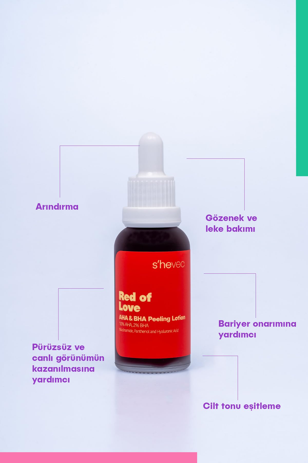 She Vec Red Of Love Peeling Ürünleri