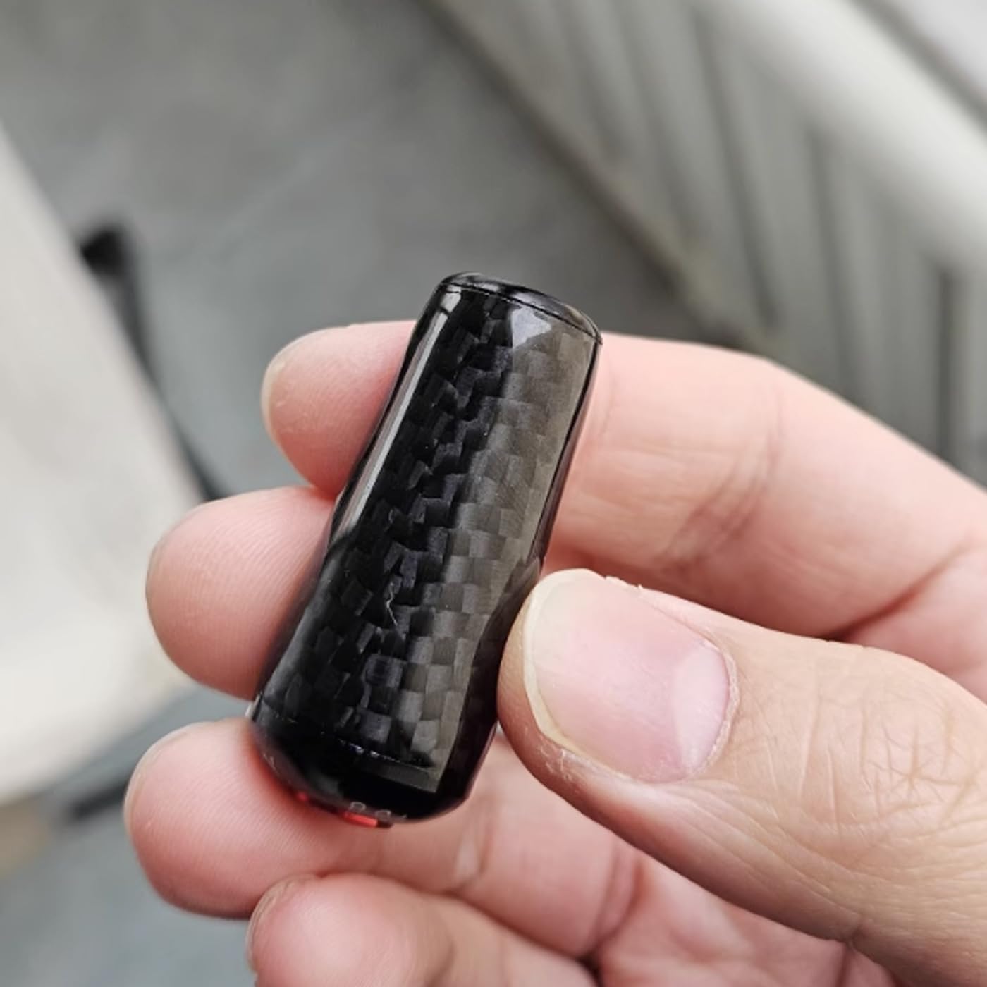 Amazon.co.jp: ハンドルノブ TypeA/TypeS 対応 カーボン製 14mm・18mm