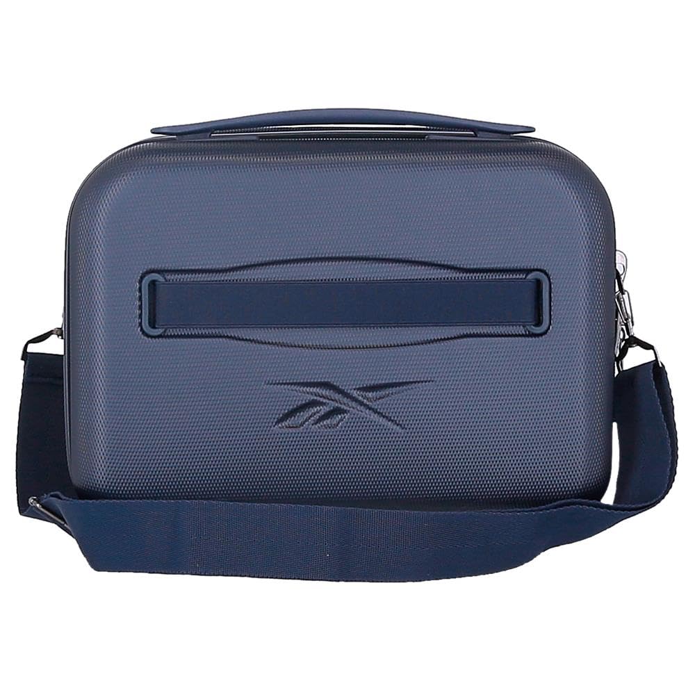 Reebok Franklin Kosmetyczka Adaptacyjna Niebieski 29 x 21 x 15 cm Twardy ABS 9,14L 0,8 kg by Joumma Bags, Niebieski, dopasowująca się kosmetyczka