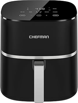 36% off: Chefman TurboX 4-in-1 Air Fryer, 5-Quart Airfryer for Extra Crispy Chicken, Fries, Wings, and More, …