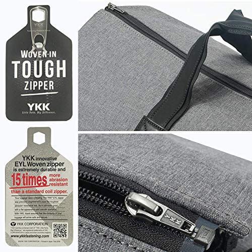 BUG Garment Bags, Convertible Garment Bag with Shoulder Strap, Shoes Compartment, Carry on Travel Suit Bags, 2 in 1 Garment Duffle Bag for Men Women Weekender Bag