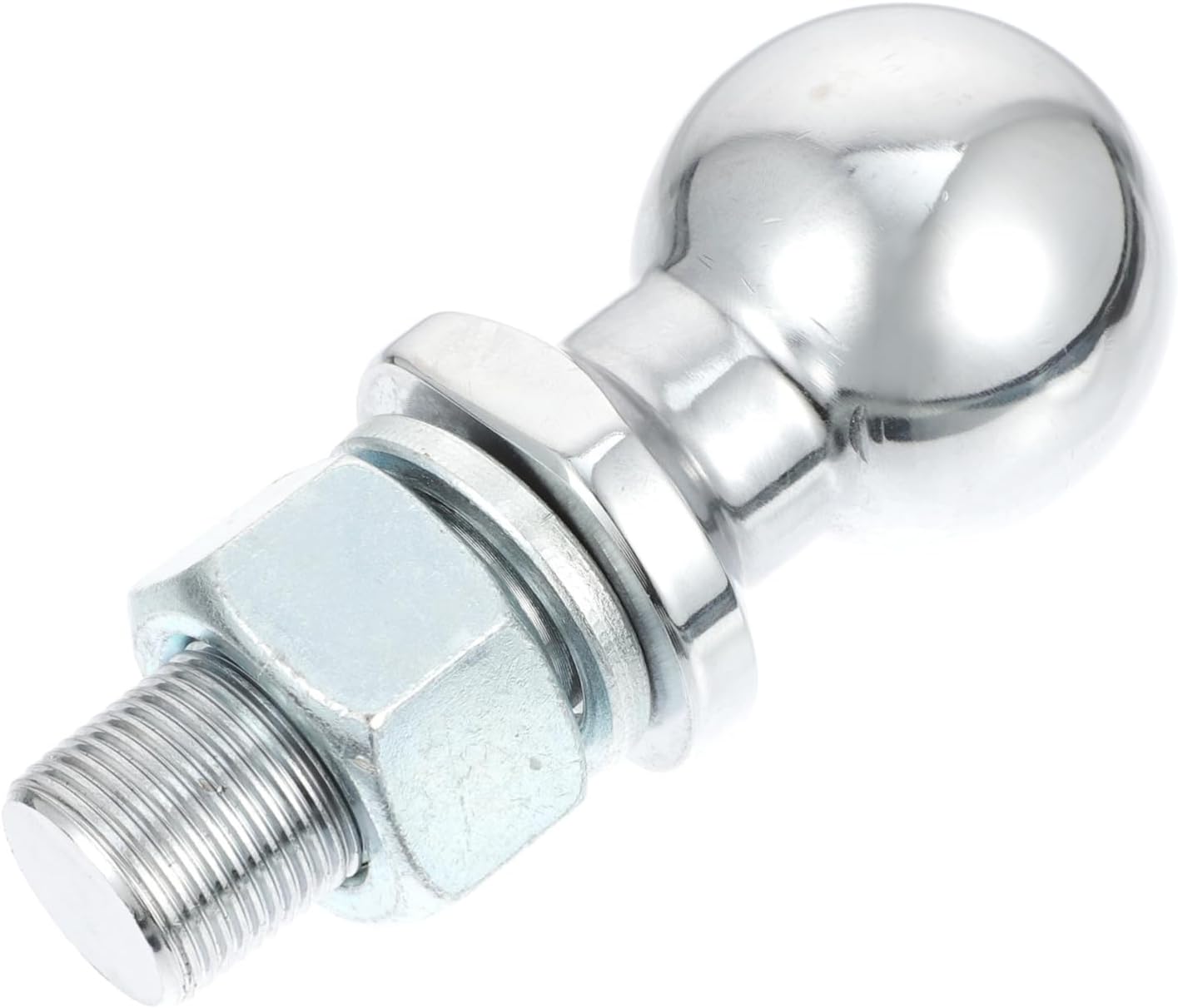 5000pounds Tow Ball for Trailer Hitch Chrome-Plated Connector for Towing Trailers Caravans and Boats Sturdy Design Capacity