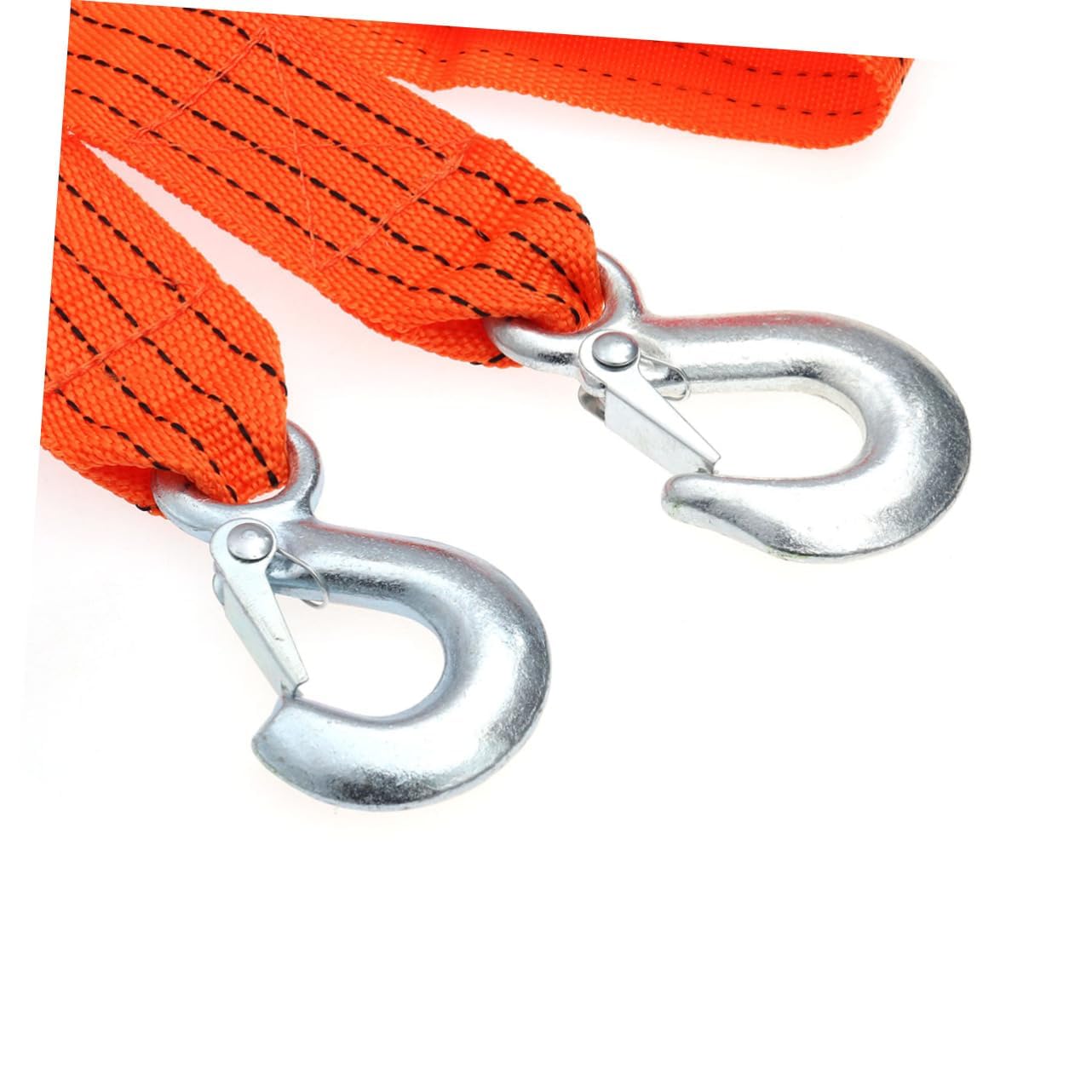 Cabilock Durable Nylon Trailer Rope for Outdoor Emergency Use Fluorescent Design for Night Safety Secure Forged Hook for Winching and Towing Vehicles