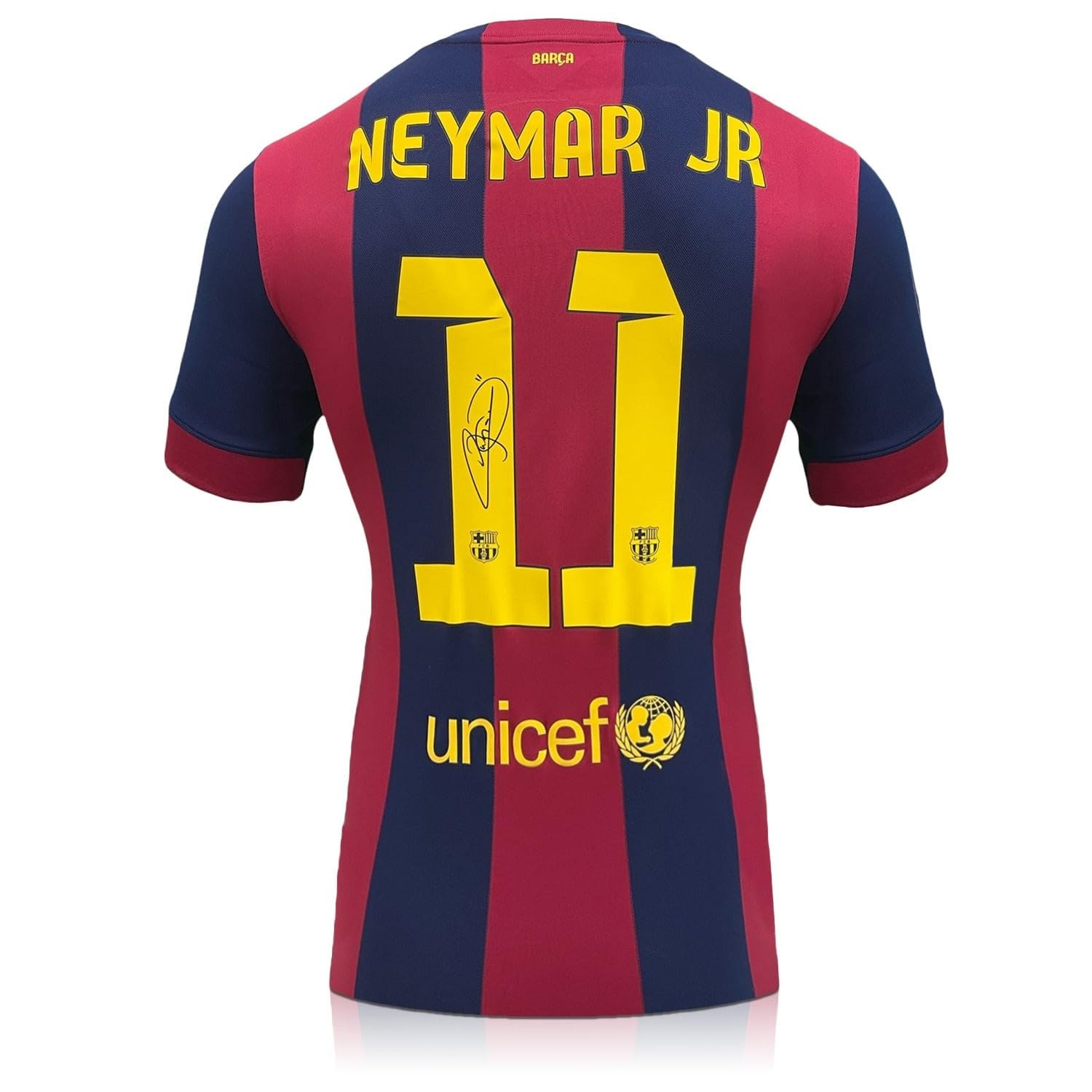 Barcelona バルセロナNeymar JR オーセンティックユニフォーム BARCELONA 2016-2017 HOME FOOTBALL SHIRT SOCCER JERSEY NIKE 776850