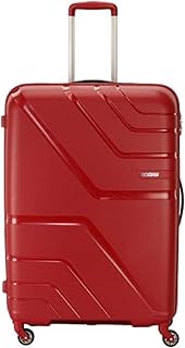 American Tourister Upland Polypropylene 55 cms Small Deep Red Hardsided Check-in Luggage (FR6 (0) 20 001)