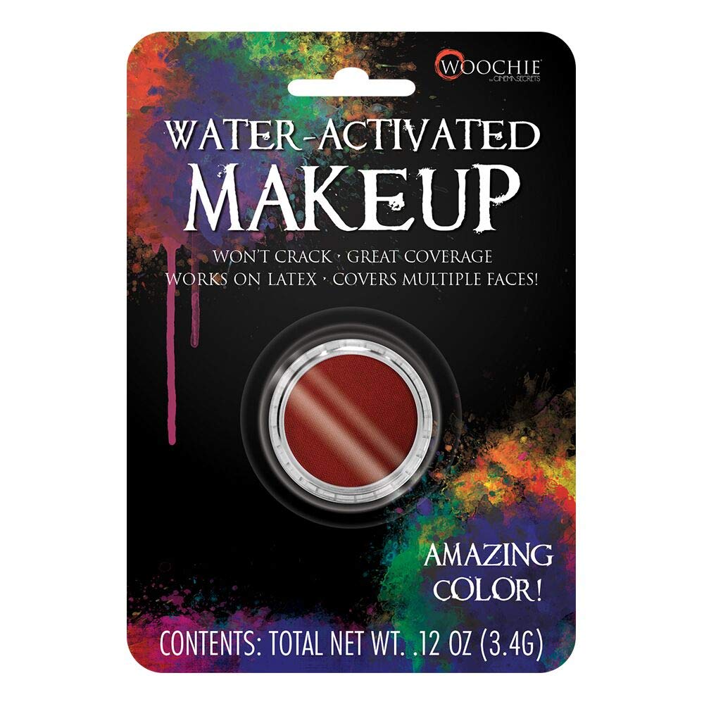 Woochie Water Activated Makeup - Professional Quality Halloween and Costume Makeup - (Bruised Red, 0.1 oz)
