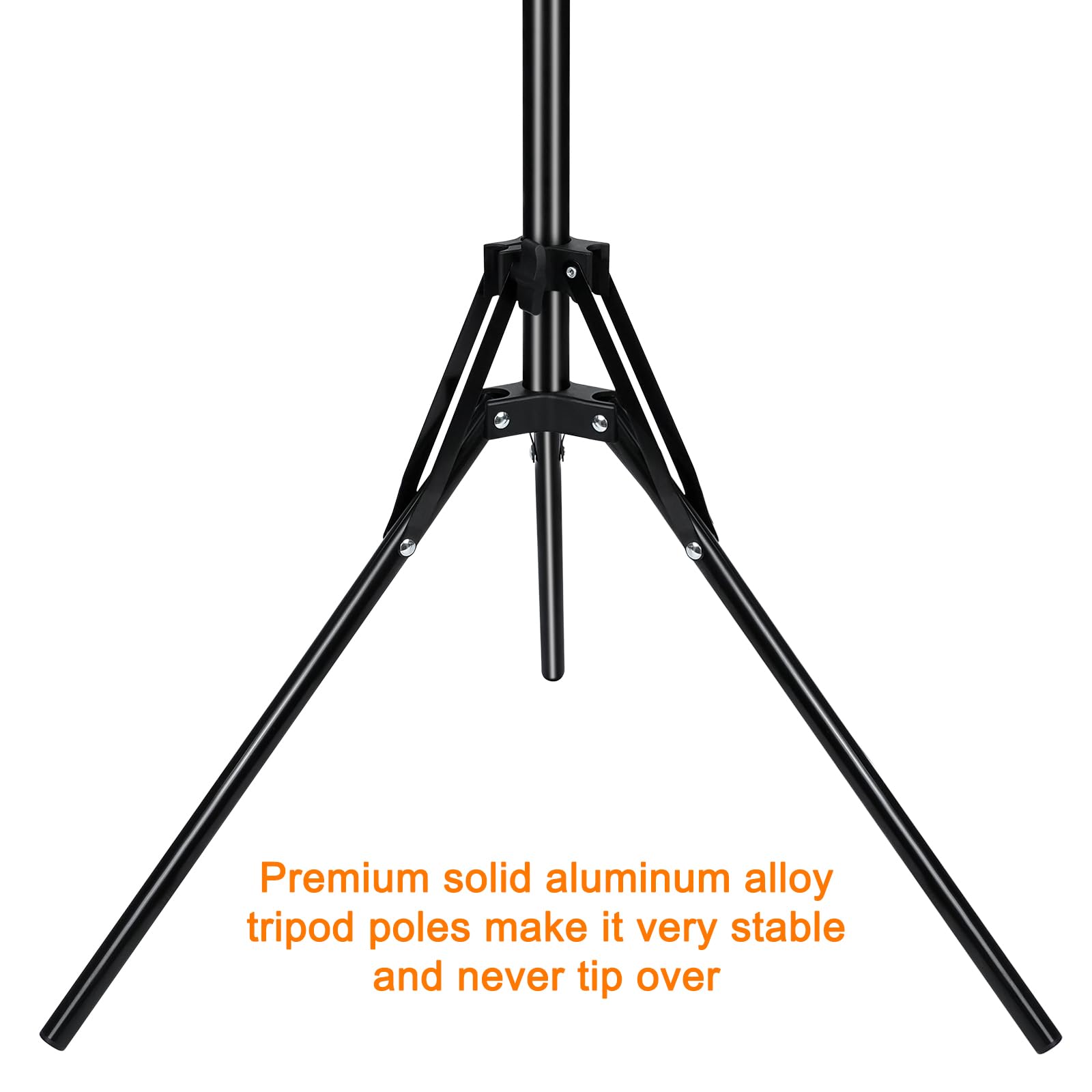 Supporto Treppiede Universale Per Tablet E IPad - Regolabile Da 42 A 165 Cm, Per Dispositivi 4.5-12.9''