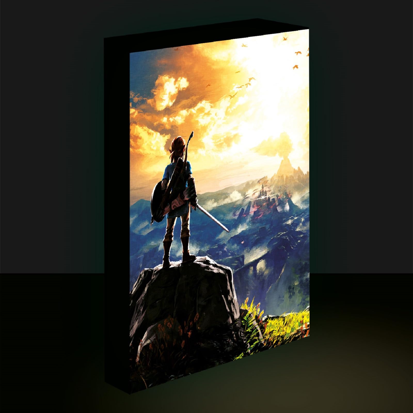 Pyramid International The Legend of Zelda Light Up Canvas (Into the Wilds Design) Large Canvas 30cm x 40cm