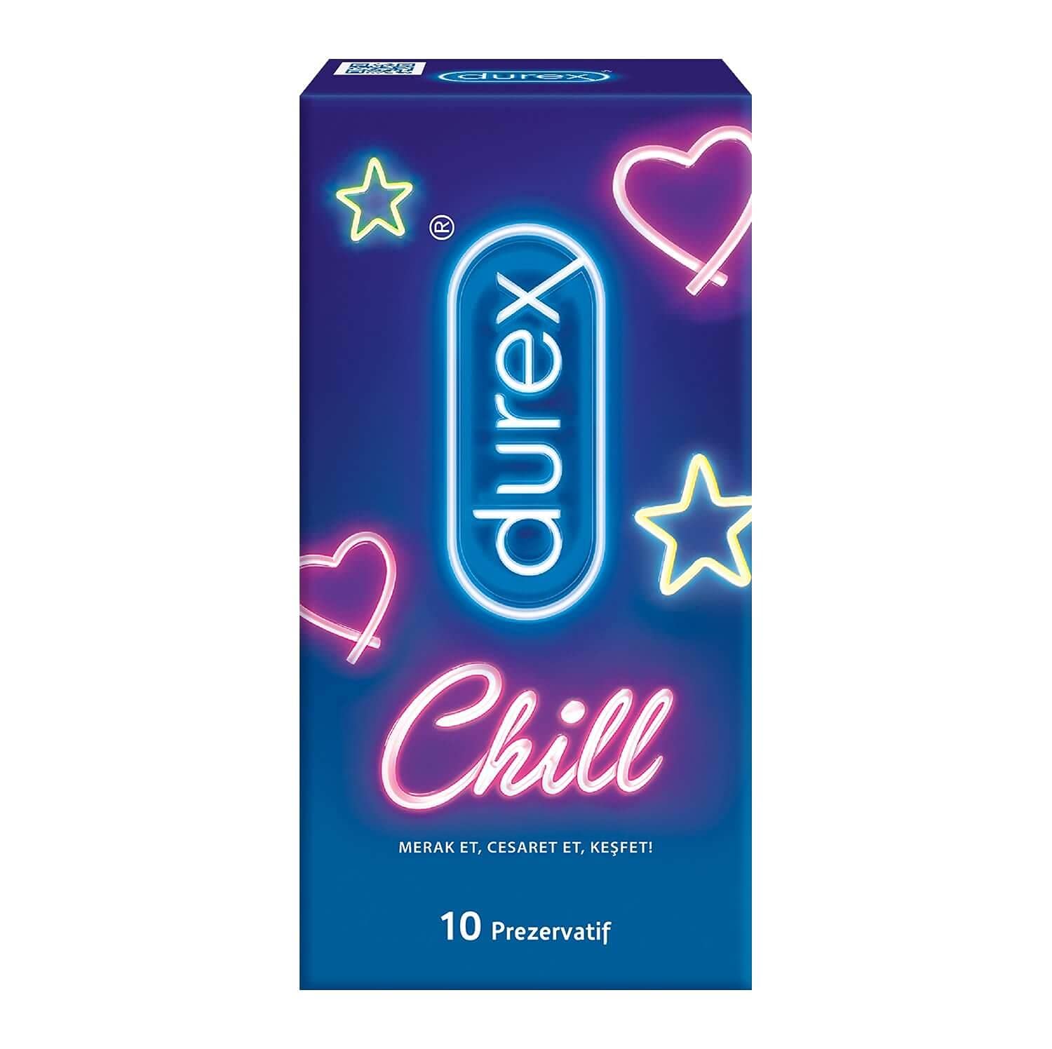 Durex Chill 10'lu Prezervatif
