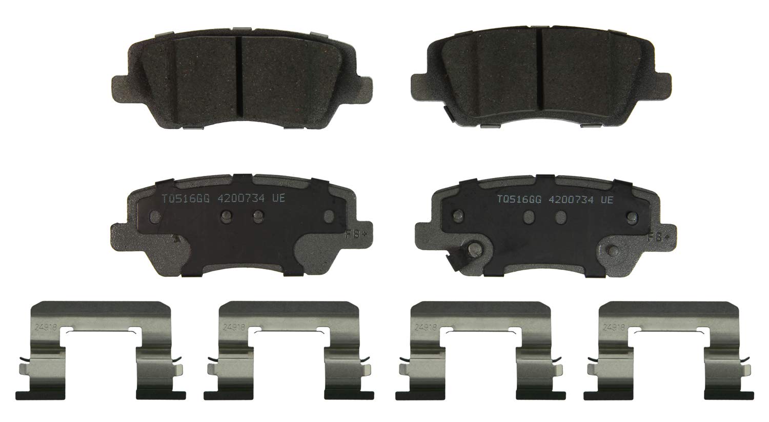 WagnerThermoQuiet QC1659 Ceramic Disc Brake Pad Set