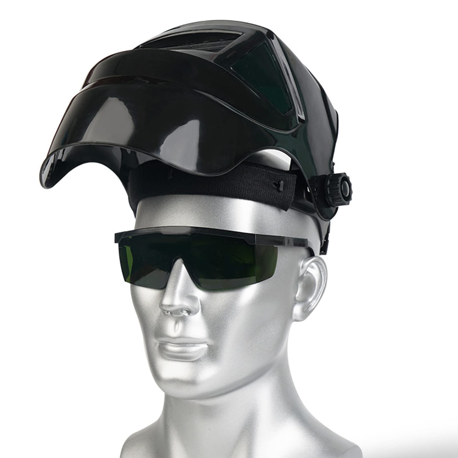 Maschera Per Saldatura Con Cappello - Scudo Protettivo Viso Per Saldatura Elettrica E A Gas - Foto 9