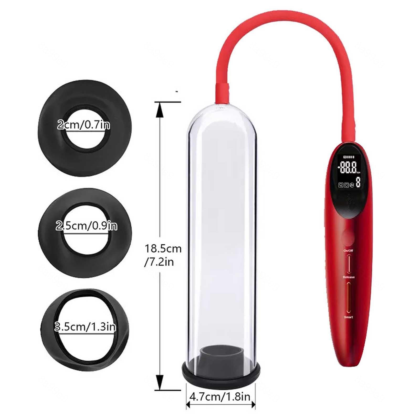 Pompe a Penisse a Vide Electrique Pompe À Pénis Électrique Pour Homme,A