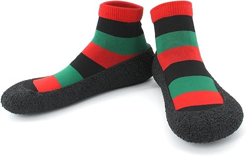 Miniatura 3 de Zapatos tipo calcetín descalzos para mujer y hombre, para deportes acuáticos, yoga, saltar, playa, caminar, fitness, calzado jamaicano, rasta, afro,