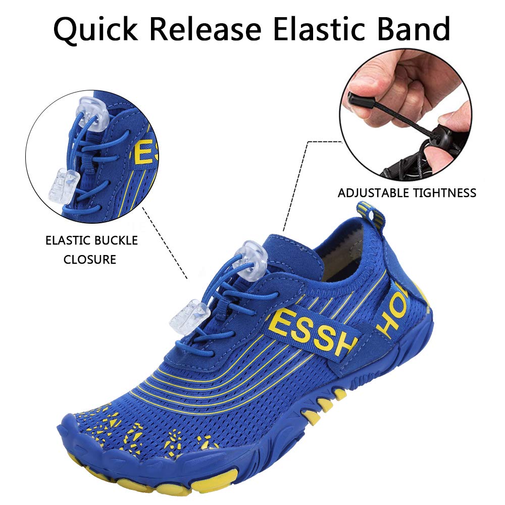Zapatos de Agua para Niños Antideslizante Secado Rápido Azul 33 EU