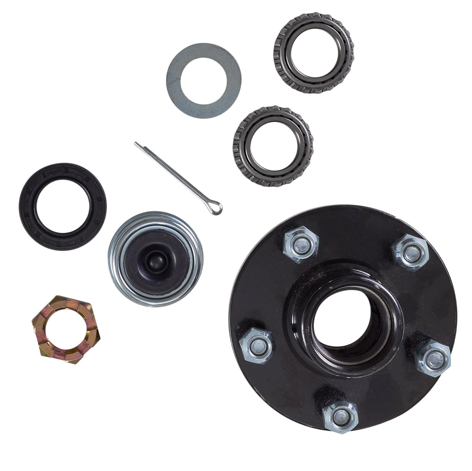 5-Bolt Trailer Hub Kit, 1