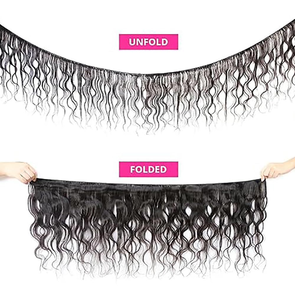 Extensiones de cabello humano Body Wave de pelo humano, mechones de cabello humano, extensiones de cabello humano, doble trama, 50 g/pieza, negro natural #1B, color 18, 20, 50 cm