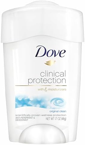 Dove Clinical + Care Original Clean Antiperspirant Soft Solid Stick, 1.7 oz