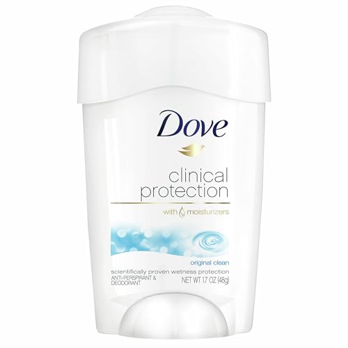 Dove Clinical + Care Original Clean Antiperspirant Soft Solid Stick, 1.7 oz