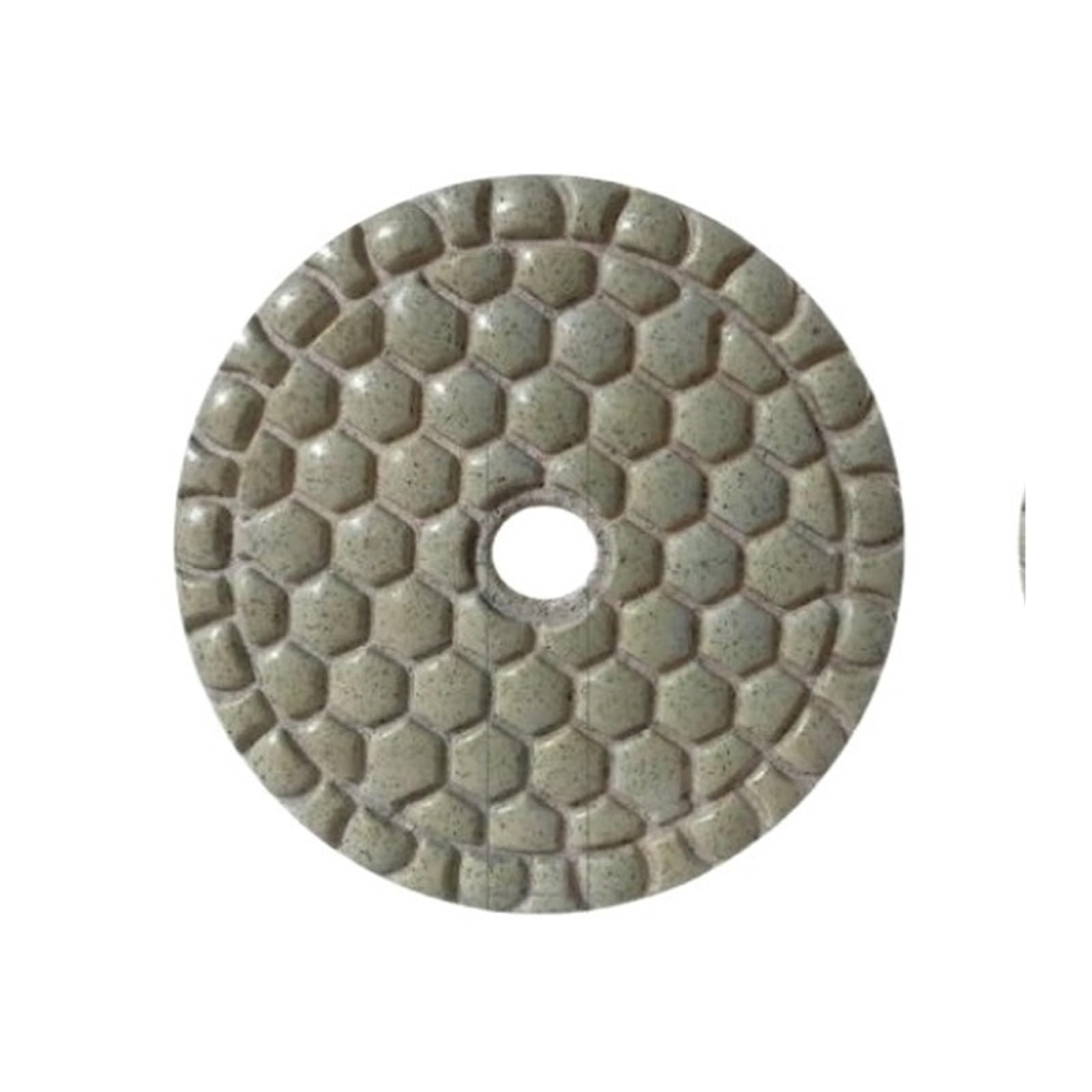 Juego de 7 almohadillas de pulido de diamante seco de 3/4 de pulgada para granito, mármol, disco de lijado de resina flexible, disco pulidor de piedra cerámica, herramientas de pulido (7 piezas de 3 p