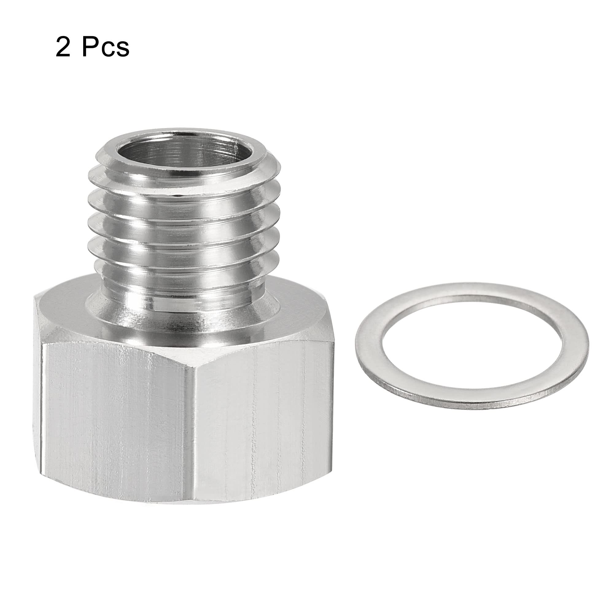 Amazon.co.jp: uxcell 六角レデューサーブッシング M12オス-1/8 PTメス