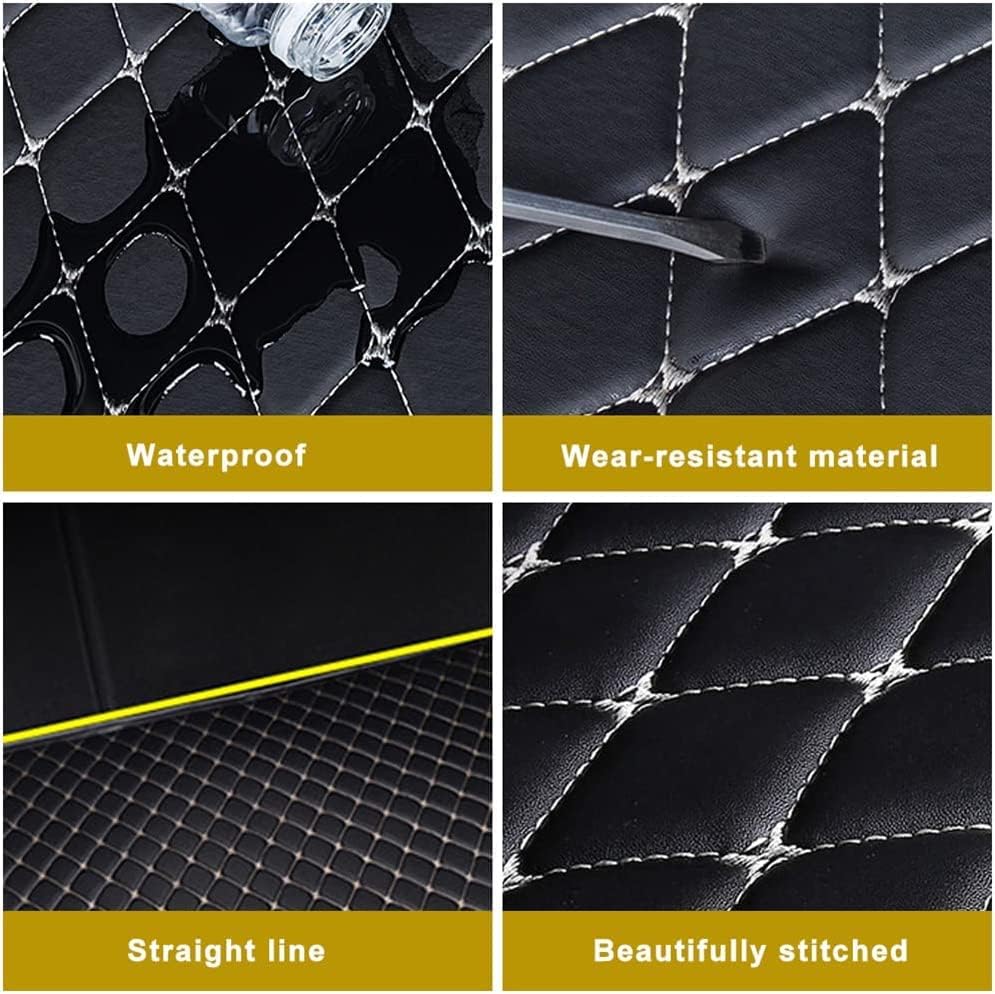 Miniatura 7 de Tapete de carga de automóvil personalizado, forro de cuero impermeable antideslizante para todo tipo de clima, compatible con el 95% de los modelos