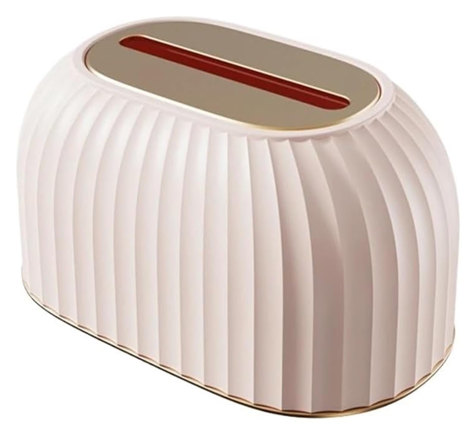 Tissue Box Holder Cover, Tissue Box Holder Container Case Paper Napkin Multicolor(Pink)