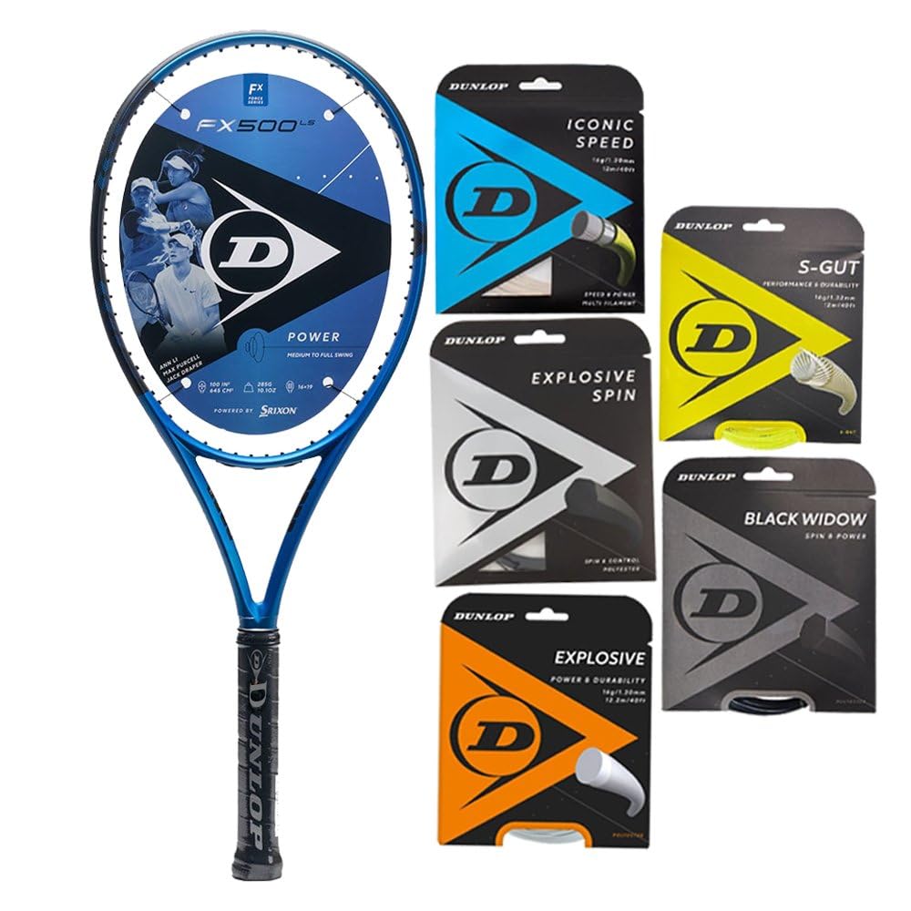 Dunlop FX 500 LS Tennis Racquet (4 3/8)
