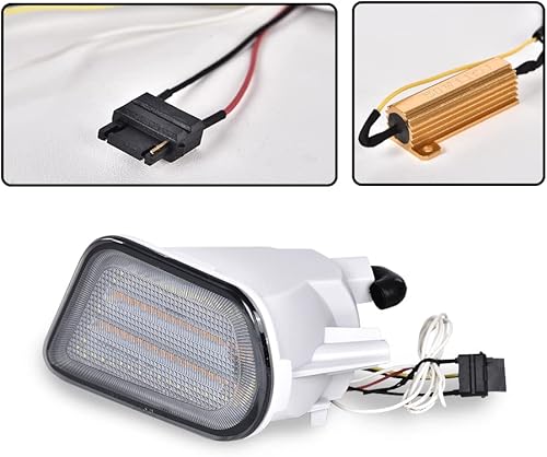 Miniatura 5 de G-PLUS Luces de estacionamiento laterales de esquina intermitentes compatibles con Pontiac Firebird Trans Am 1998-2002 10301404 10301405 GM2520177