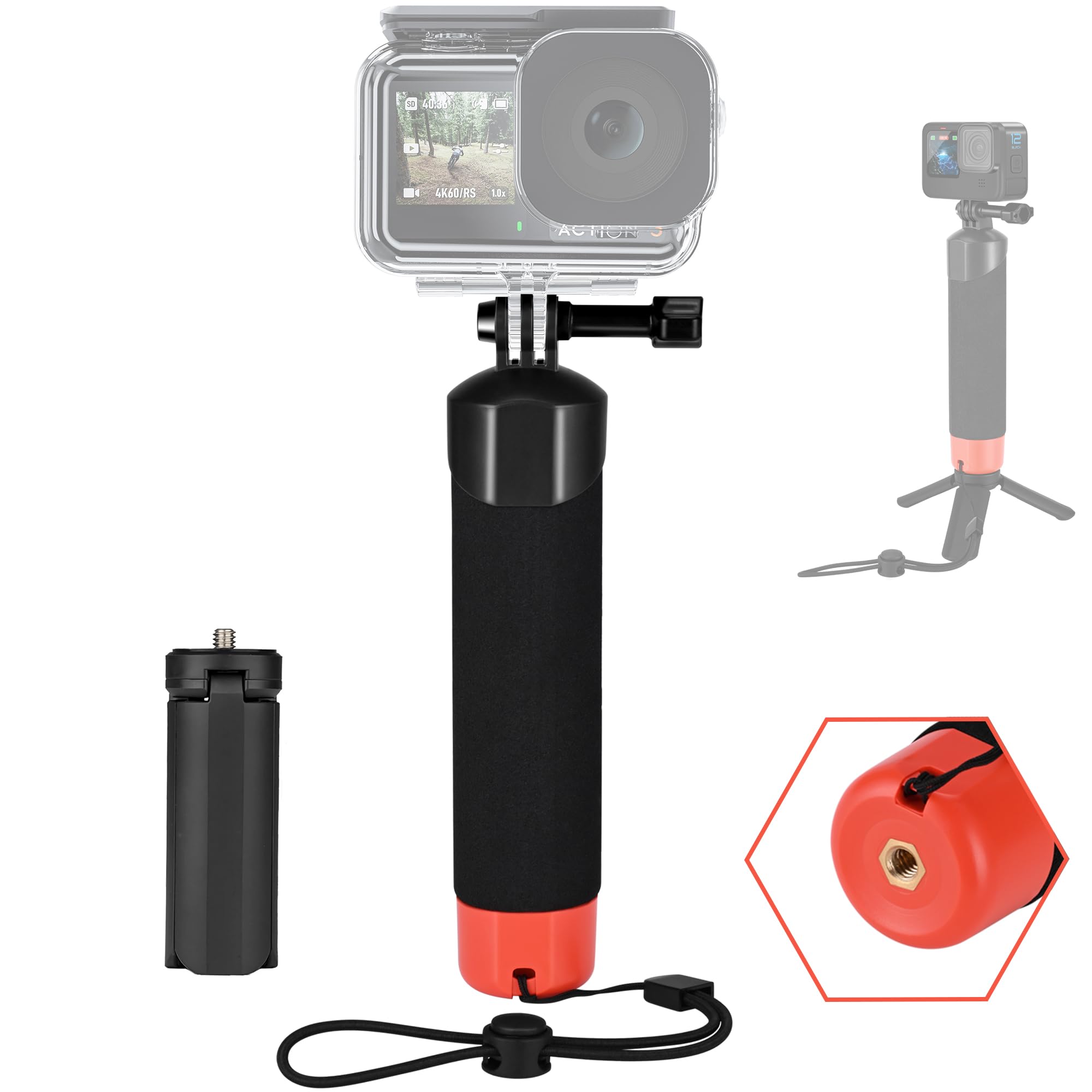 GoPro - 【ひかり】osmo pocket 美品　アタッチメント付 Amazon | Osmo Pocket 3用吸盤マウント Z軸カーダンピング