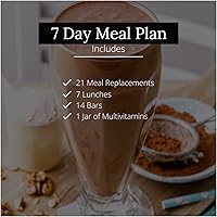 Vista 2 de PROTIFIT - Kit de inicio de plan de comidas con alto contenido de proteínas, suplementos de proteína de 0.53 oz y aperitivos, multivitamínico de 30