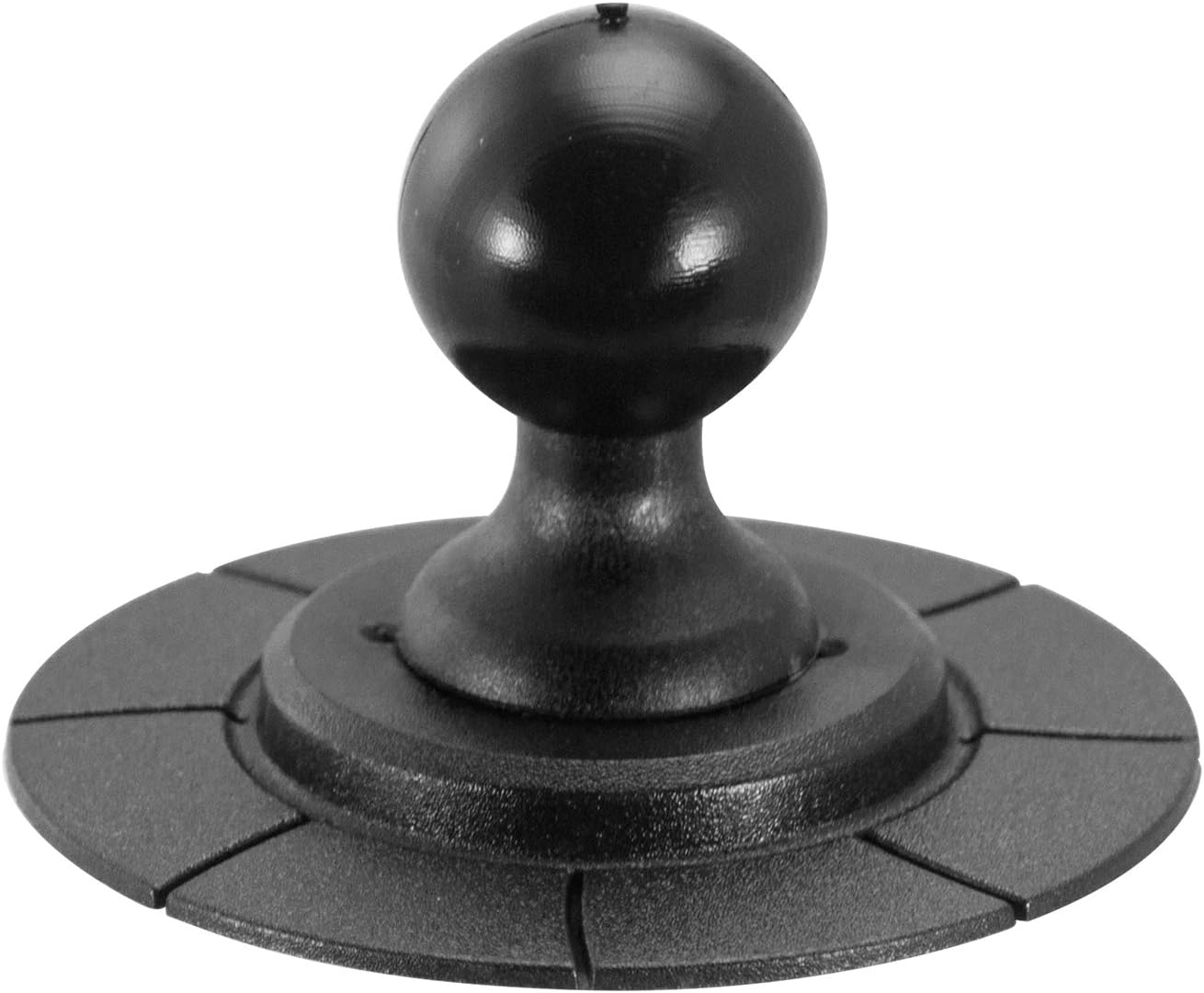 iBOLT 25mm / 1 inch Ball to Strong VHB Adhesive Mount Base/Adapter - for All Industry Standard 1 inch / 25 mm mounts