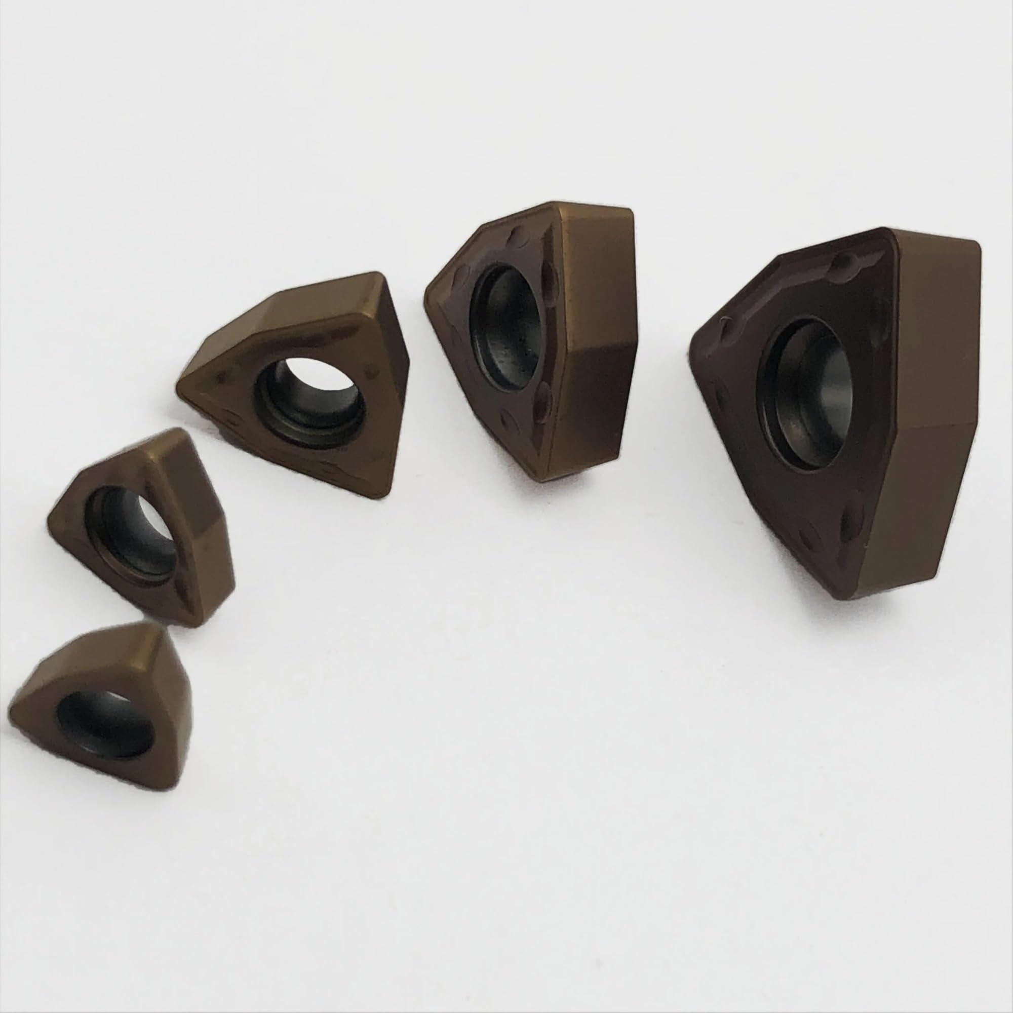 Herramienta De Corte Torno CNC Hoja Taladro 10 Piezas(WCMT080412FN ACZ330)