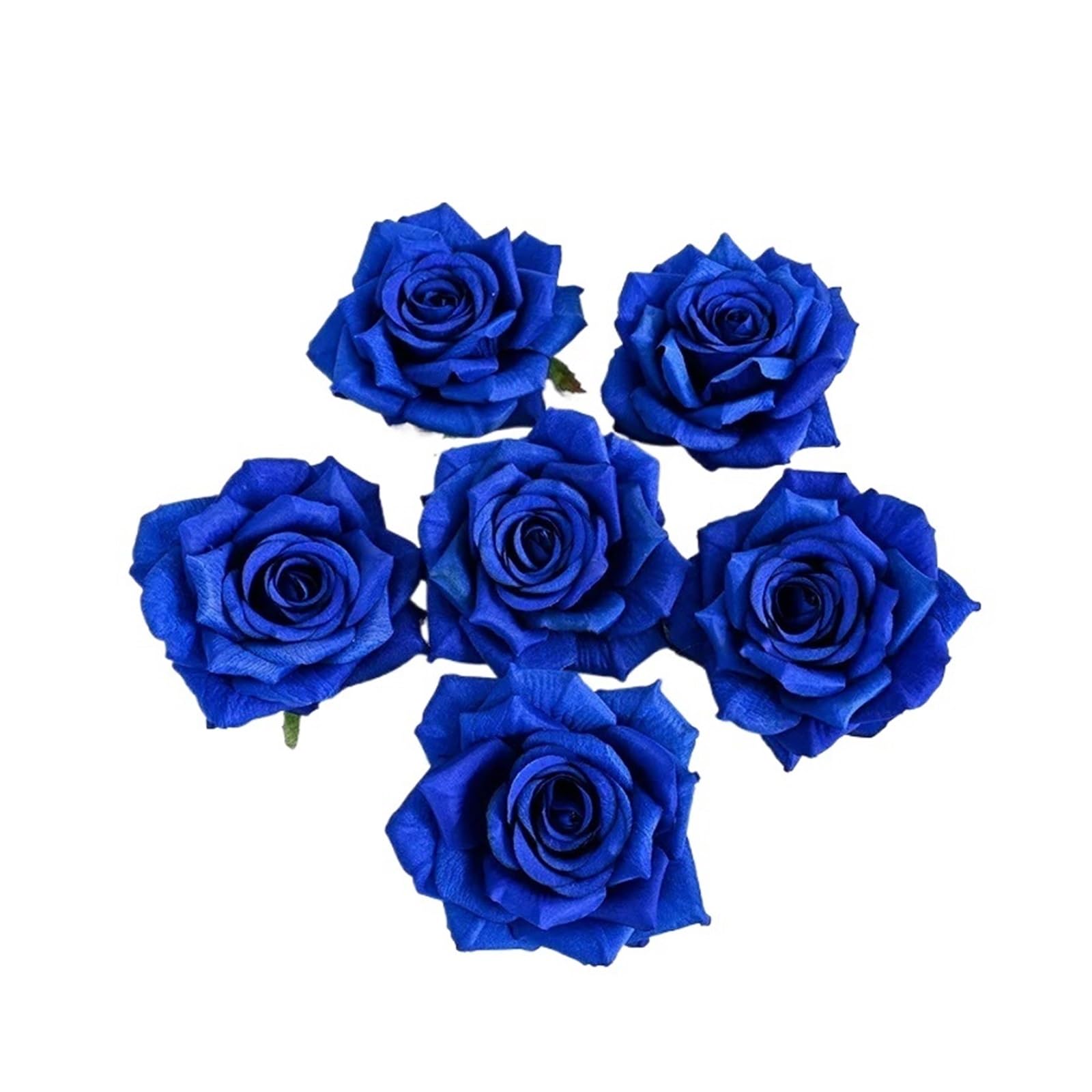 Casetlong 20Pcs Artificial Flower Wedding Arch Floral Arrangement Fake Wall Party Backdrop Decor Wreath(Sapphire)