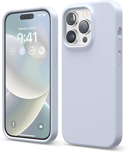 Miniatura 1 de elago Compatible con iPhone 14 Pro, funda de silicona líquida, funda protectora de cuerpo completo, a prueba de golpes, funda delgada para teléfono,