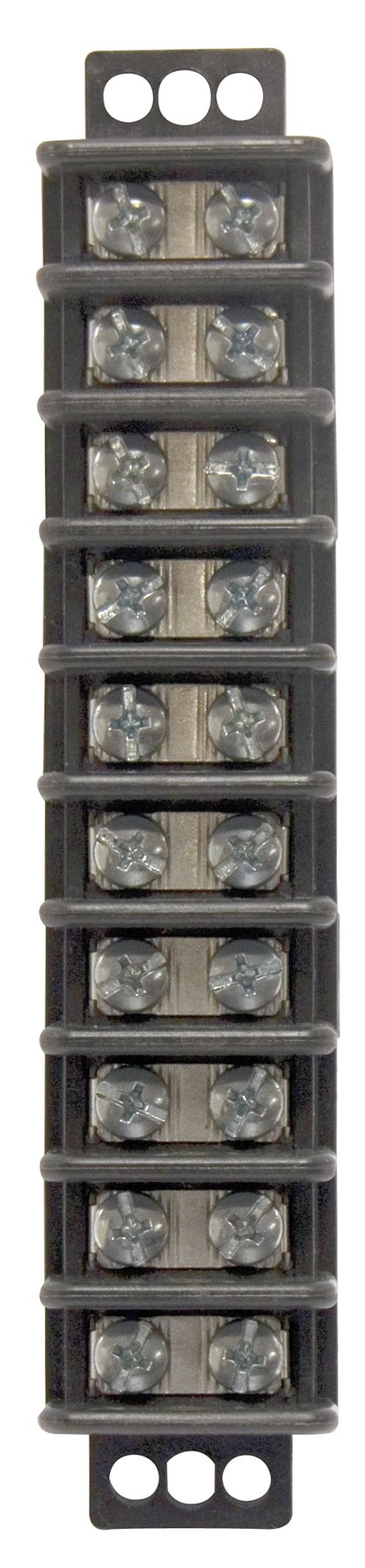 Gardner Bender GTB-410 10-Pole Terminal Block , Black by Gardner Bender - Used condition - US$10.67