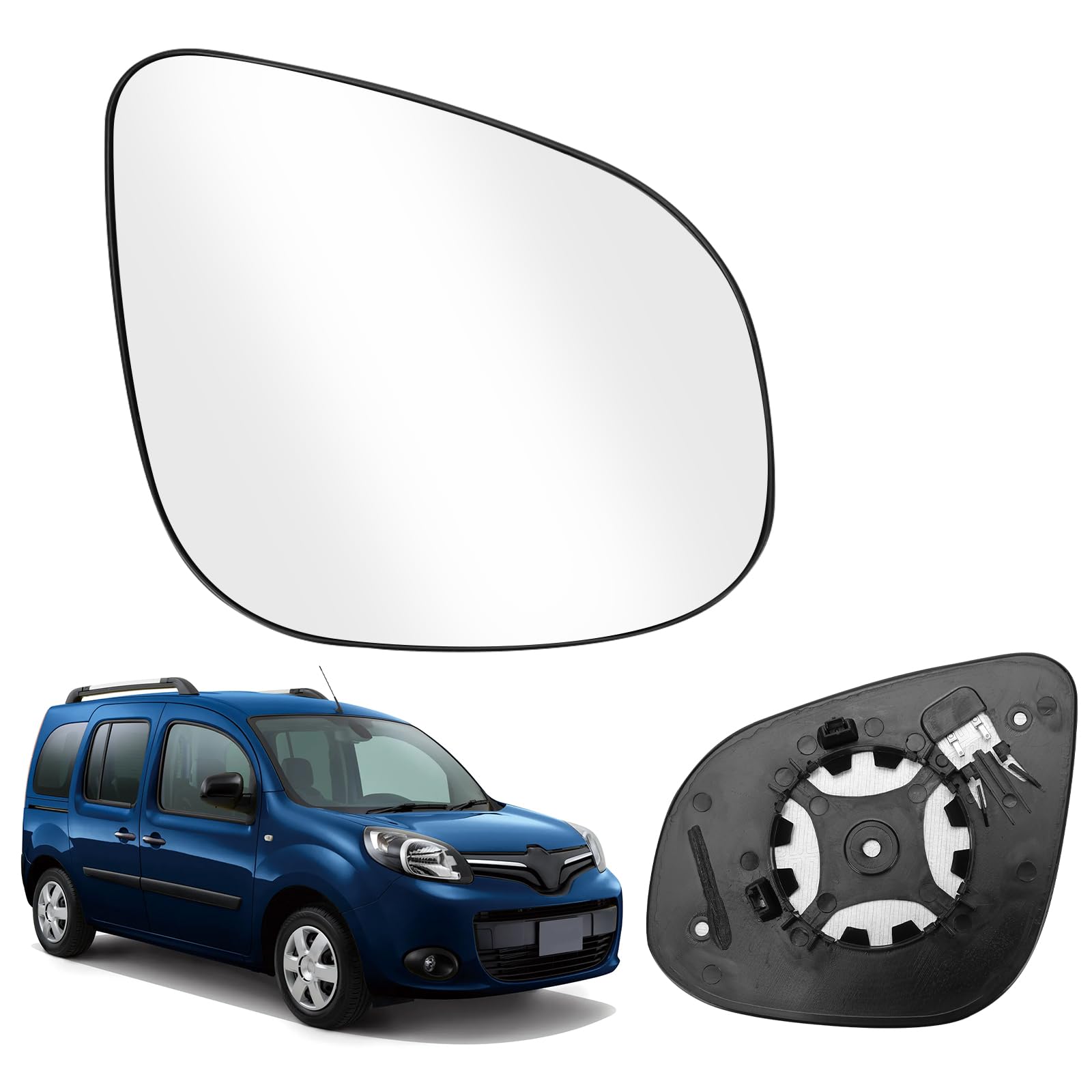 Specchio Retrovisore Elettrico Termico Per Renault Kangoo 2003-2007 - Lato Destro Passeggero
