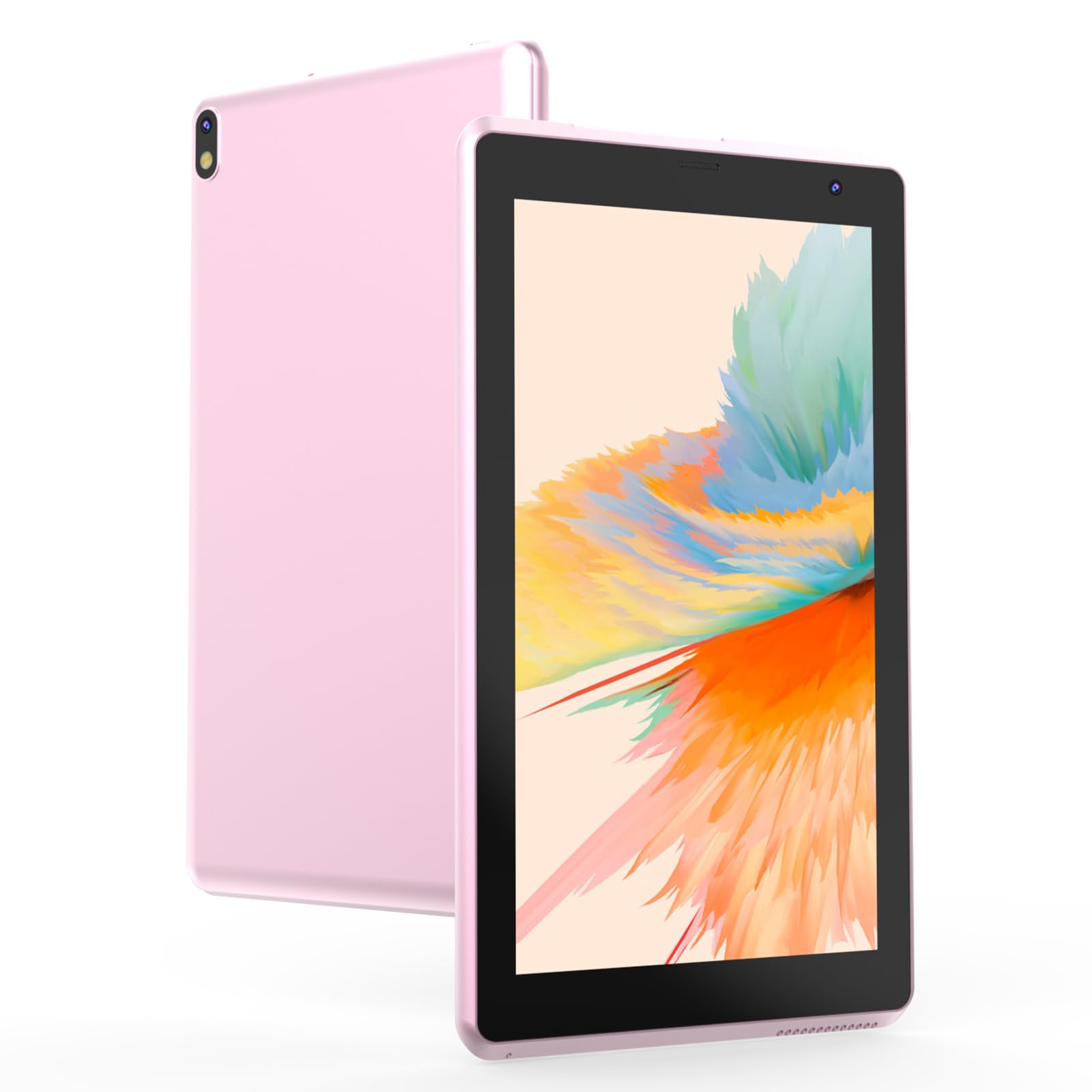 WUIUHOU 7 inch Android 15 Tablet, 6GB RAM 32GB ROM Expandable to 1TB, IPS Touchscreen, Dual Camera, 5G WiFi6 Cheap Tablets, Portable Mini Business
