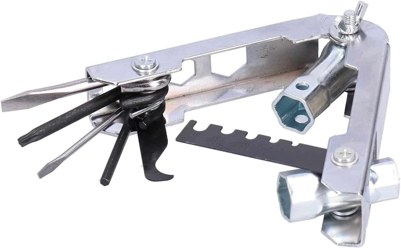 Chainsaw Multi-Tool Set: Compact, Versatile Utility Tool for Woodworking, Camping & Outdoor Activities
