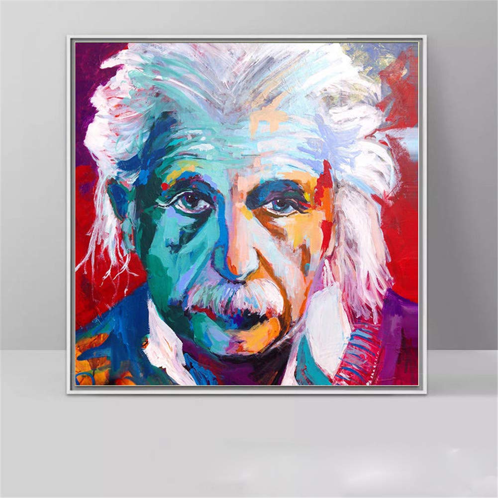 アインシュタイン　絵 アインシュタインの E=mc² - Maseda-art.com | Marco Gómez