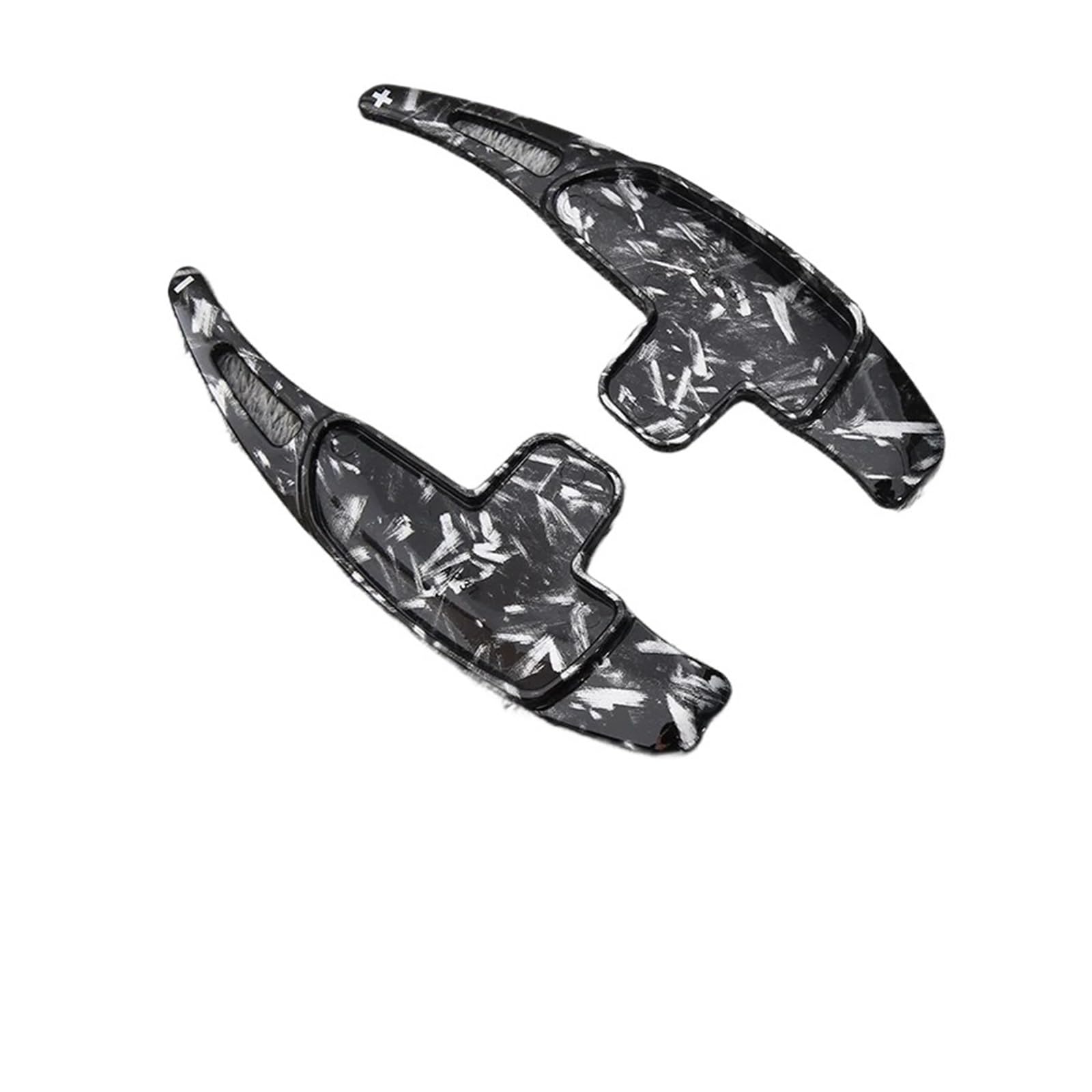 YAKISA Paddles Shift for Benz for AMG A45 C63 S63 CLA45 GLA45 CLS63 SL63 Shifter Paddle Car Steering Wheel Shift Extension Shifters Paddle Shifter(Forged Carbon)