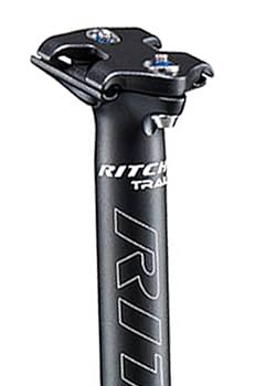 Ritchey レッド ハンドル 630mm とシートポスト27.2mmのセット