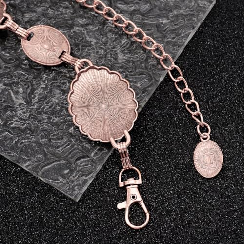 Image of Women's Concho Chain Belt Western Cowgirl Metal Waist Chain Belt for Dress