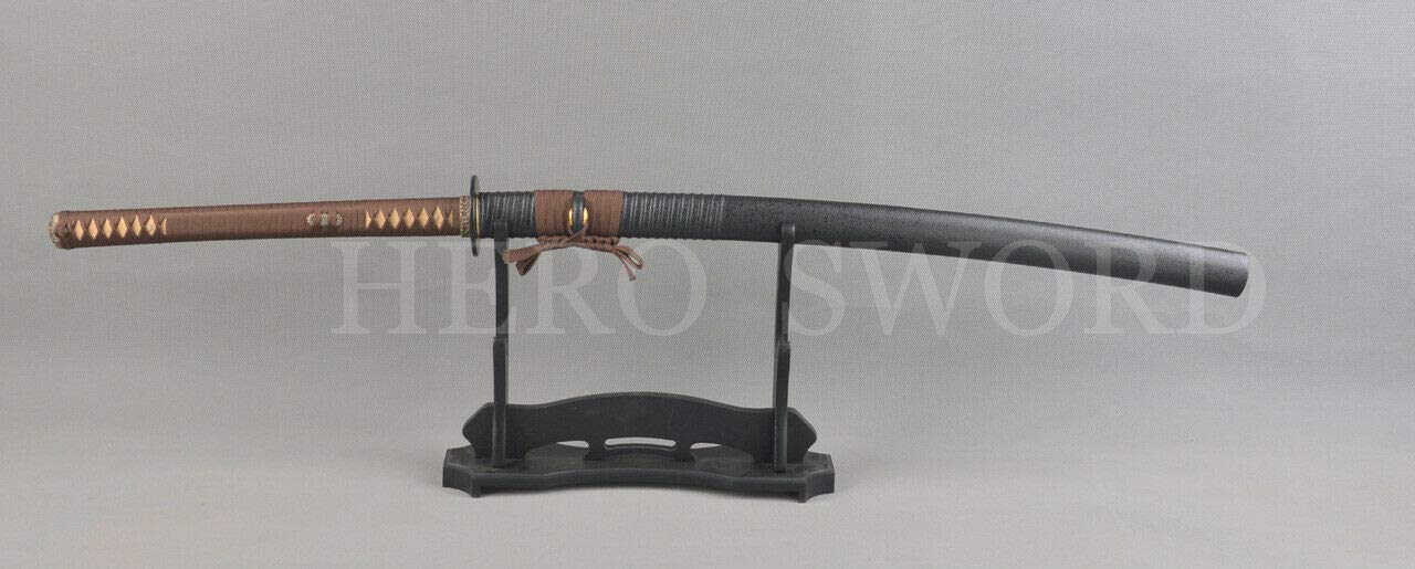 Damascus Folded Steel Katana Naginata Real Japanese Samurai Sword Very Sharp