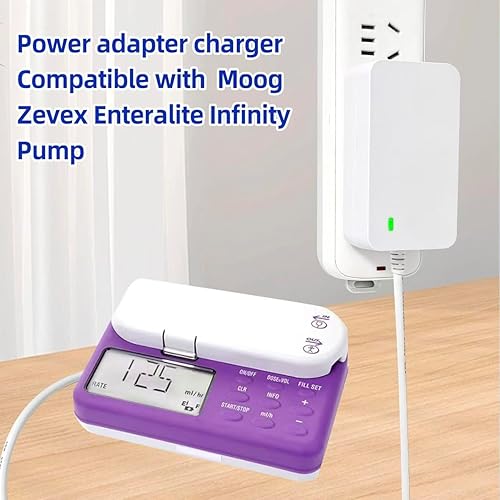 Miniatura 2 de Adaptador de fuente de alimentación para Moog Zevex Enteralite Infinity Pump Cargador para Moog Enteralite Infinity Pump Fuente de alimentación para