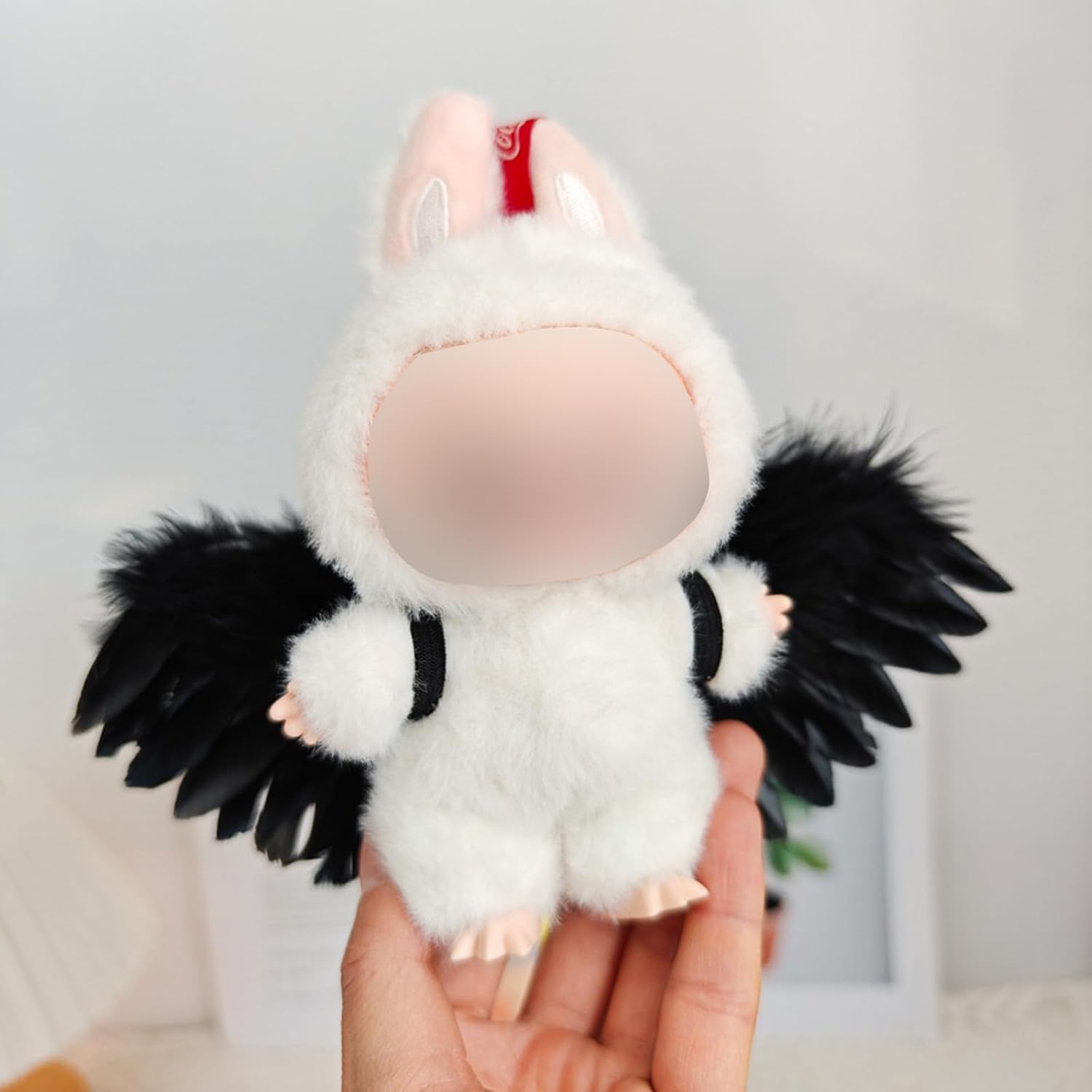 O³ Tenue Noire Pour Poupée Labubu 17 Cm - Vêtements Et Accessoires De Mode Stylés Pour Peluche