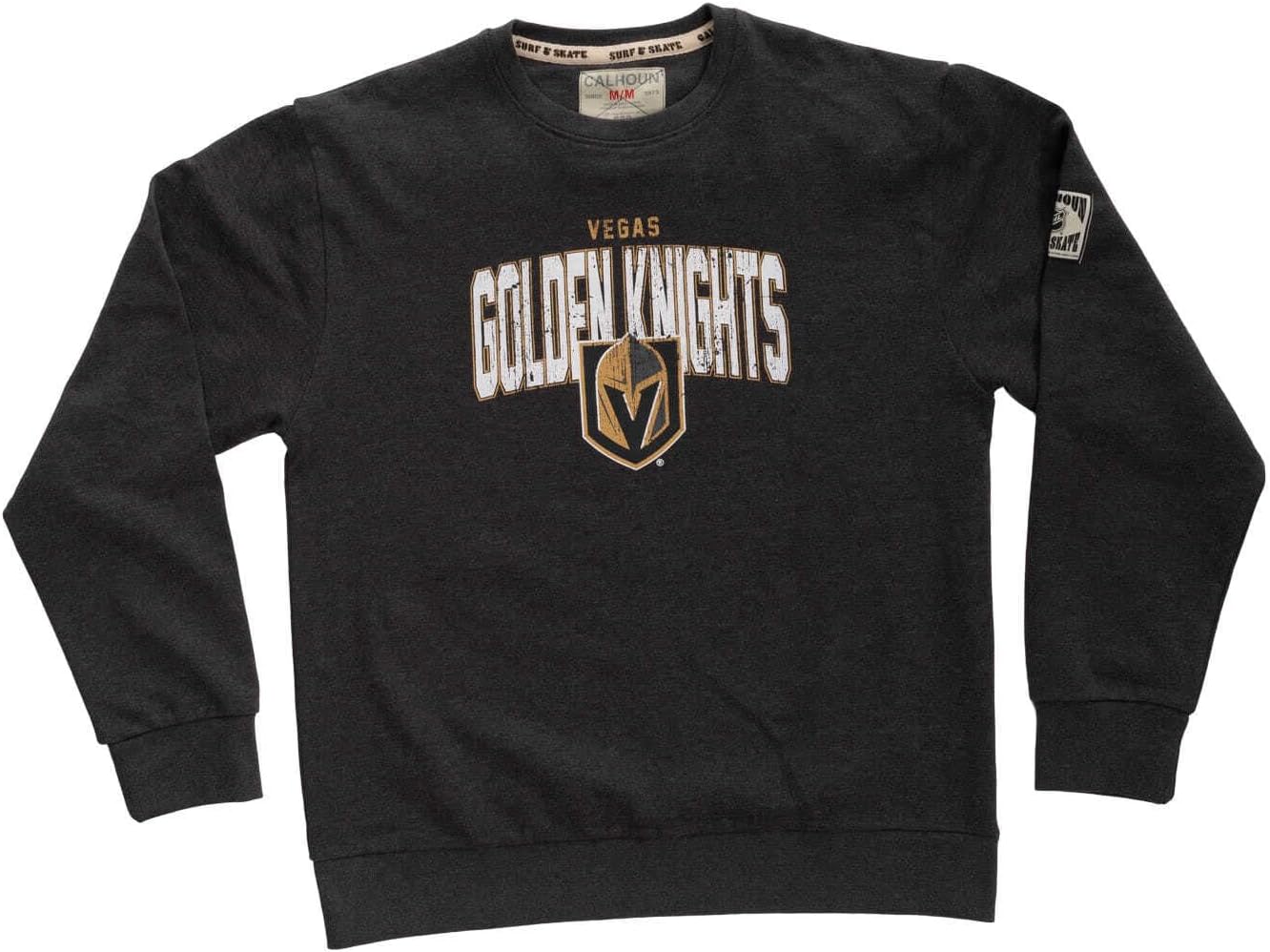 Calhoun NHL Surf & Skate Unisex Retro Style Ultra-Soft Crewneck Sweatshirt